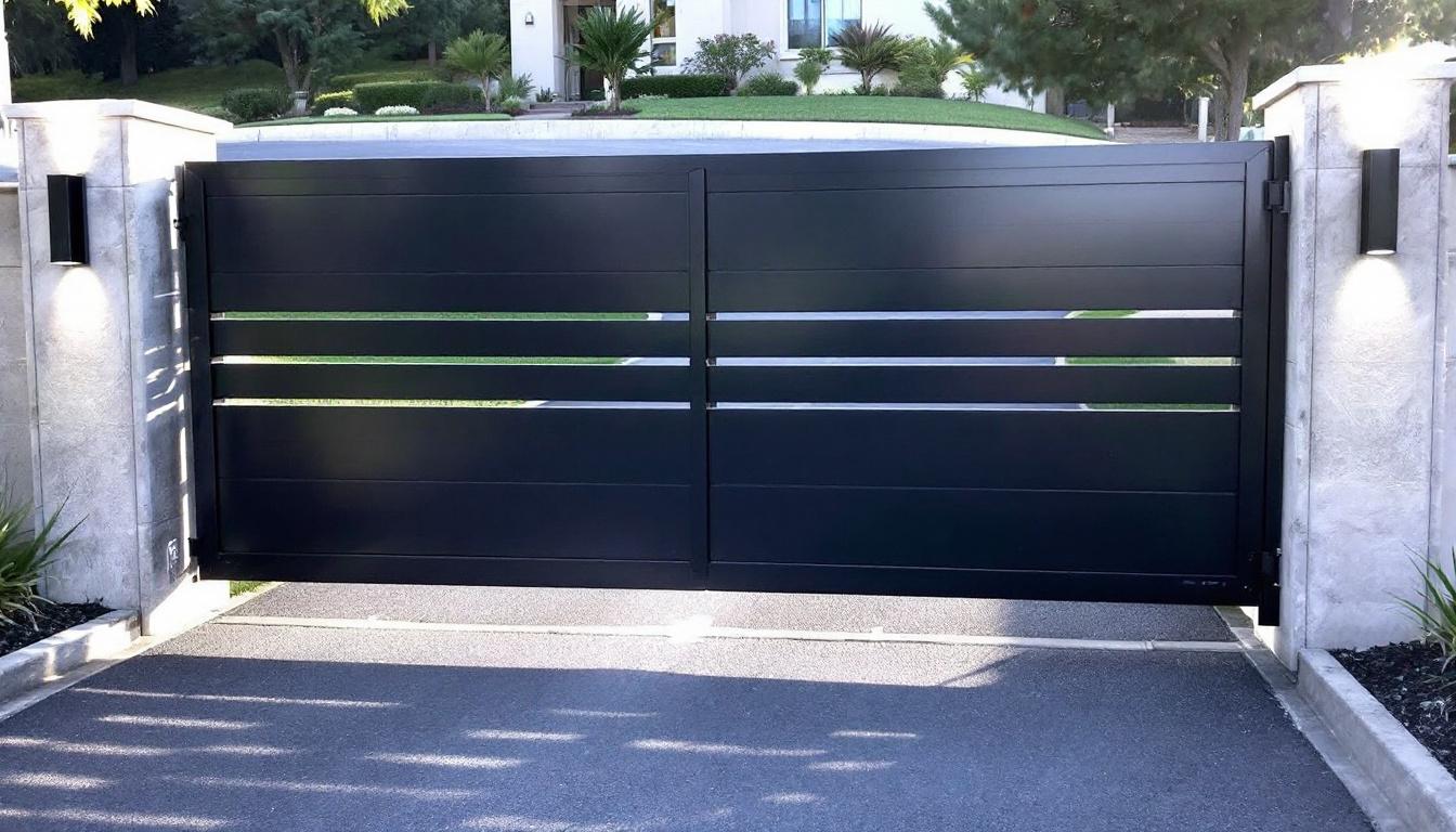 Entretien d'un portail motorisé