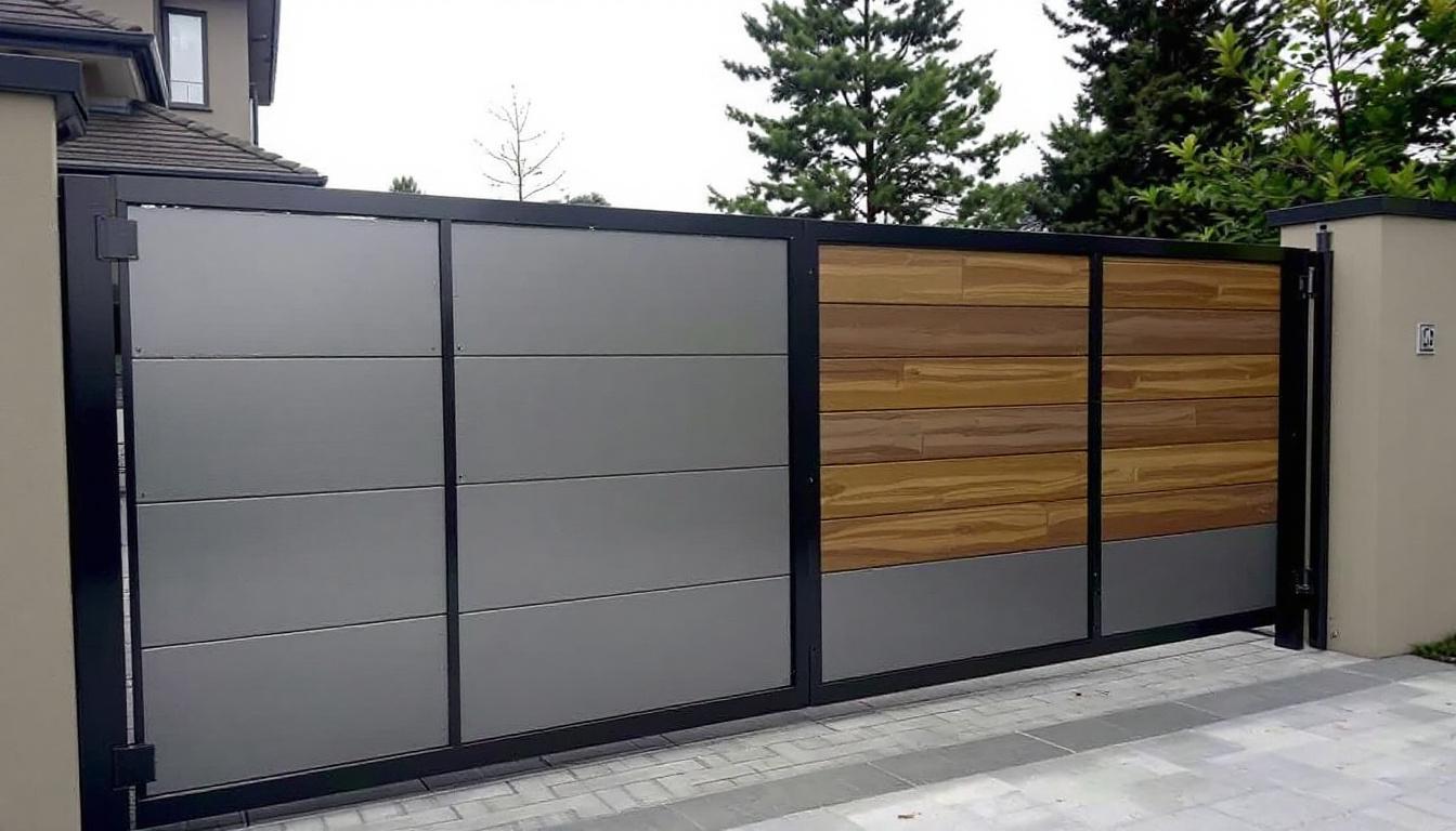 Augmenter hauteur portail alu/bois/fer : sécurité et style