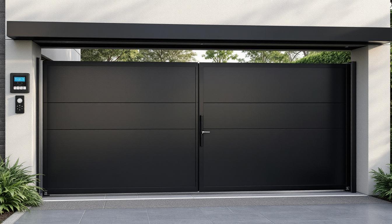 Installation motorisation portail coulissant - sans effort