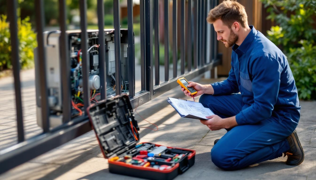 Réparer un portail électrique en moins de 24h + diagnostic et solutions